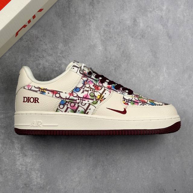 Local Core Private Nike Air Force 1 07 Low Dior Joint Color Floral Air Force One