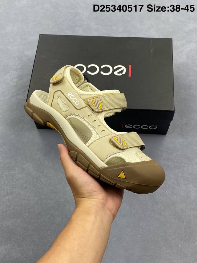 Corporate-Level Ecco Closed-Toe Sandals For Men, 25 Years New, Outdoor Sports Co