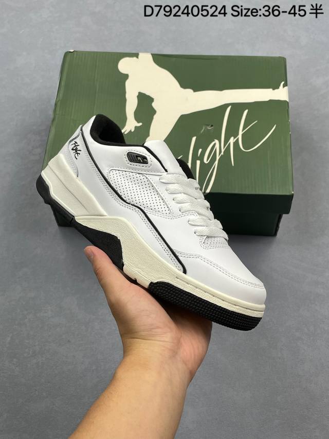Nike Jordan Flight Court Fashionable, Casual, Non-Slip And Wear-Resistant Low-To