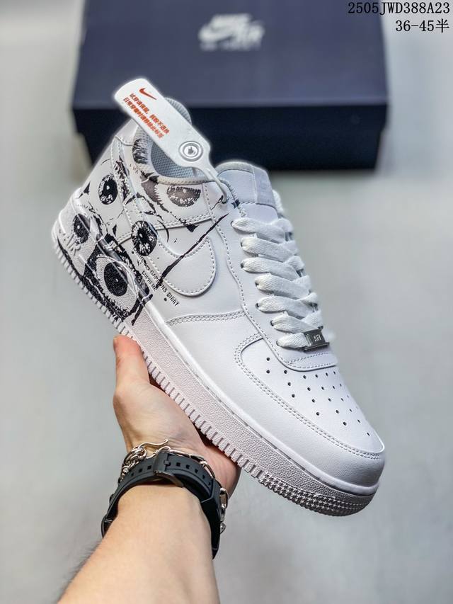 Company With Half Size Nike Air Force 1 07 Air Force One Low-Top Versatile Casua