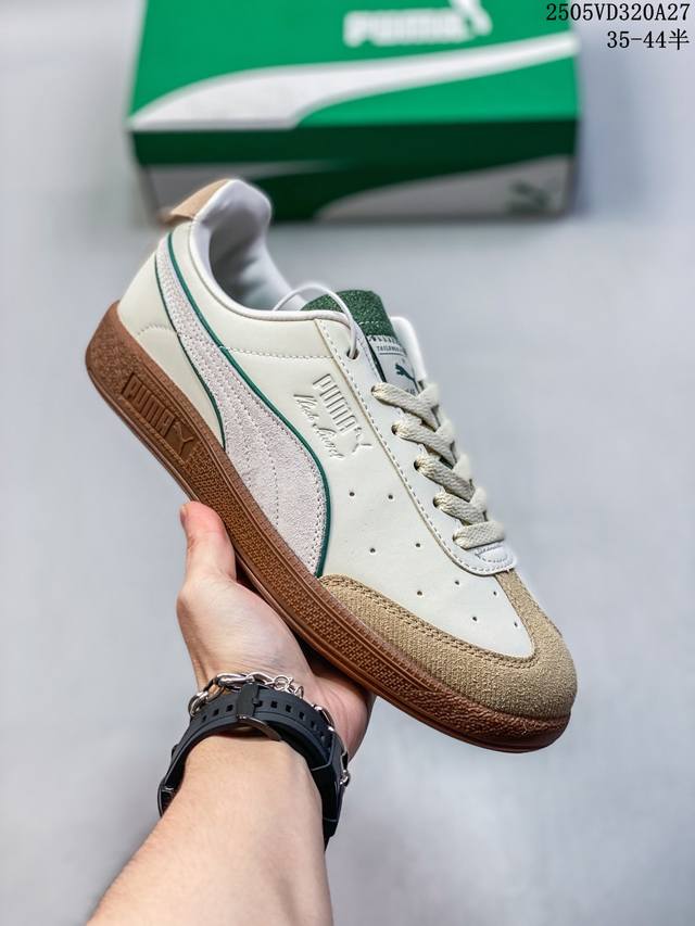 Special Offer Puma Beige Dexterity Shoes Retro Casual Sports Shoes Liga Leather