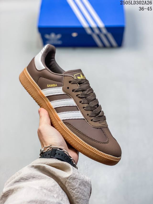 Adidas Originals Samba Vegan Og Samba Series Gentleman German Training Football