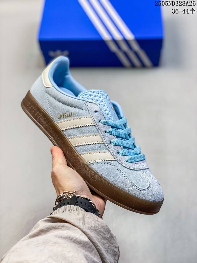 Genuine Label With Half Size Adidas Originals Gazelle Indoor Ji2718 Clover Retro