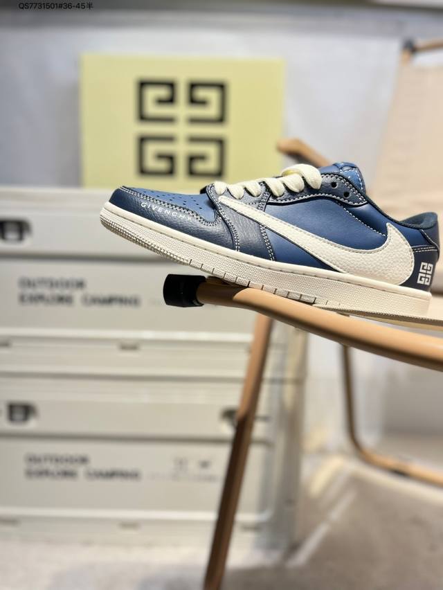 Company-Level First-Layer Leather Jordan Air Jordan 1 Low Aj1 Low-Top Series Bas
