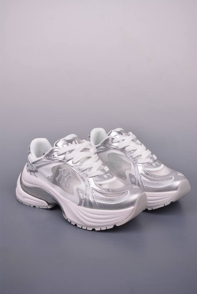 mlb Curve Runner Mono Mesh New York Yankees Trendy And Fashionable Thick-Sole