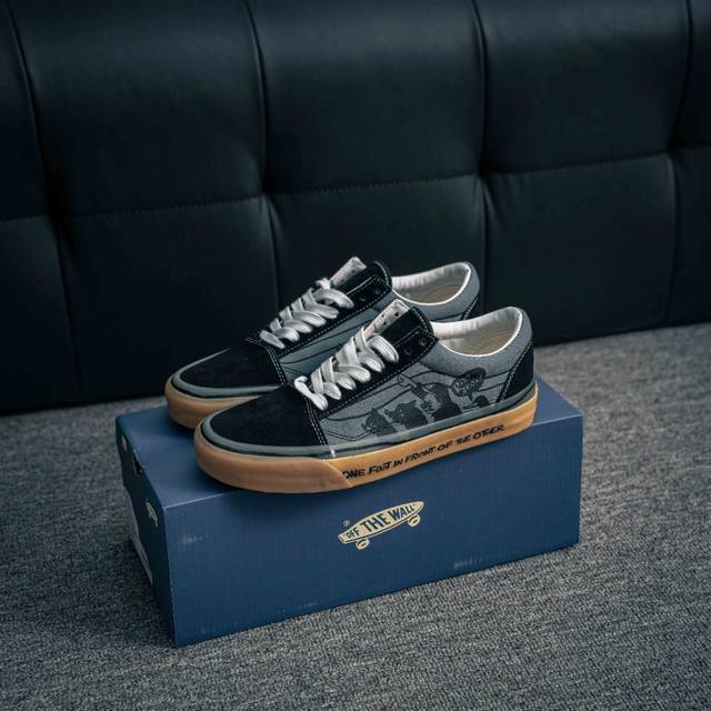 Core Private Whisper Of Surf Culture And Street Art Vans Hanai Joint Series Blac