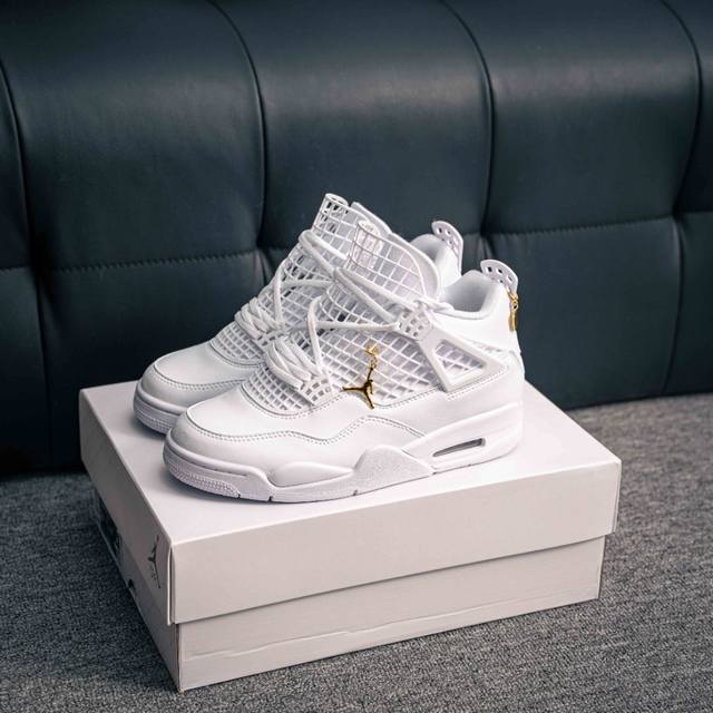 Core Private Air Jordan 4 Net Rattan Aj4 Joe 4 Soft Rattan Culture Basketball Sh