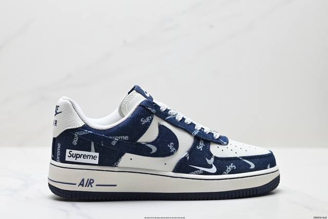 Nike Sb Dunk Low "Mlb Lace-up Joint-Black Denim Print" Anniversary High-end Cust