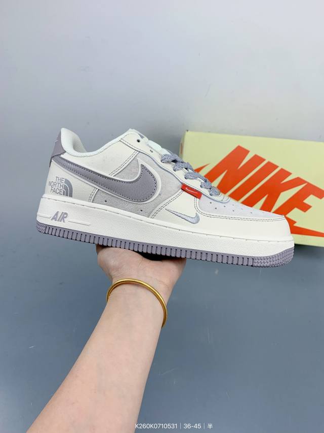 Local core private Company-level Nike Air Force 1 '07 Low "Lv joint-beige small