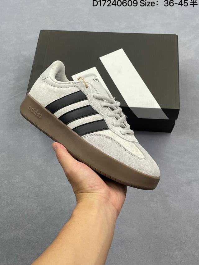 Corporate-level Adidas 2025 new men's shoes Cloudfoam spring and summer clover b