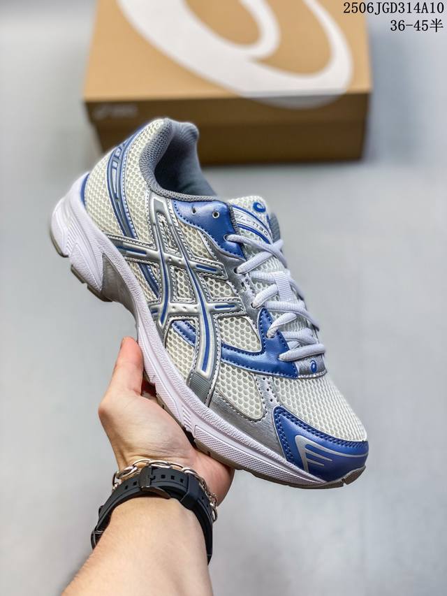 Asics Gel-Nyc 2055 breathable mesh upper with some synthetic leather material us