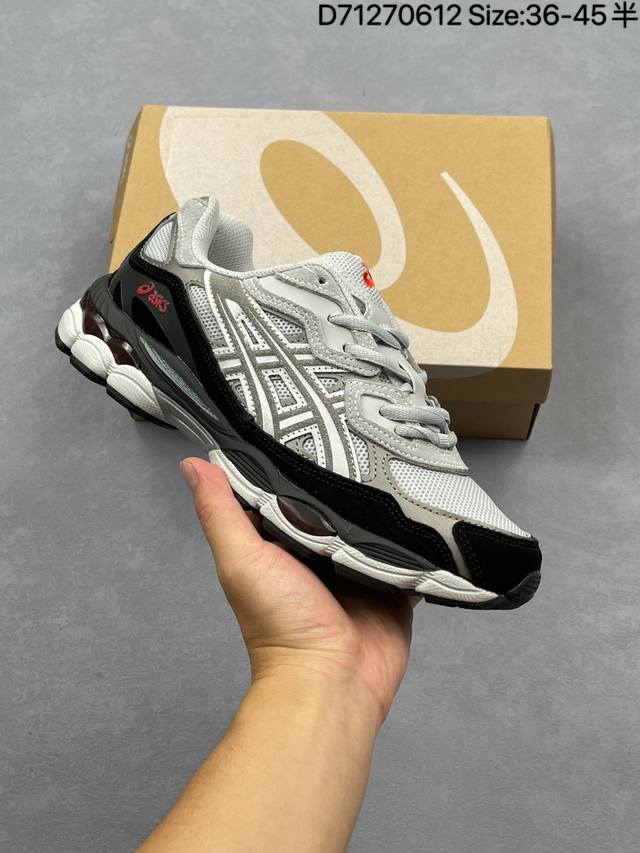 Company level! Mlb Chunky Liner thick-soled casual running shoes Ny printed cowh