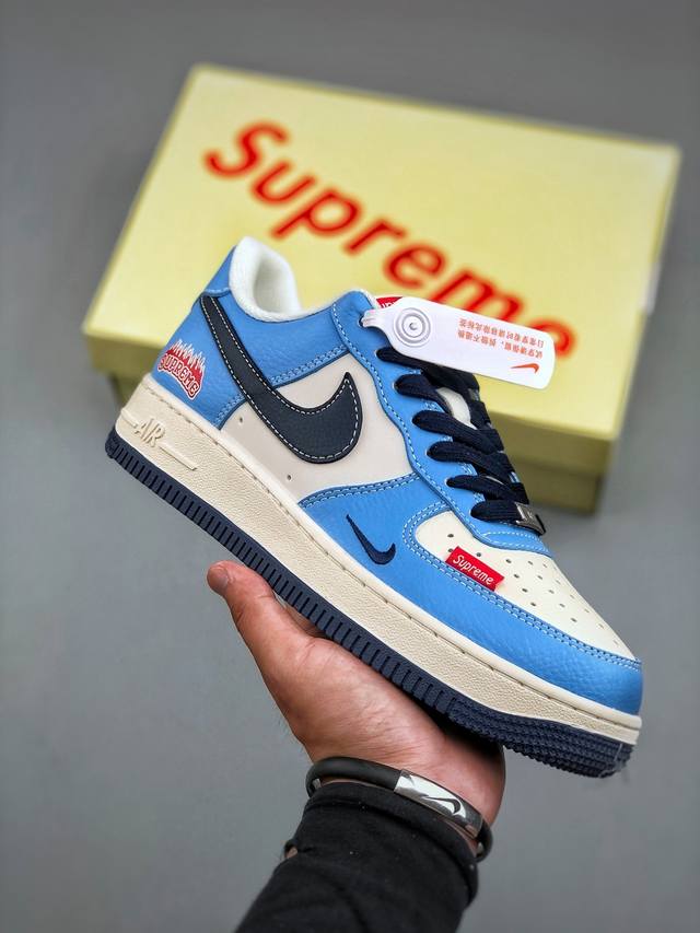 Nike Air Force 1 Low'07 tennis joint spray-painted gift box Air Force One lace-u