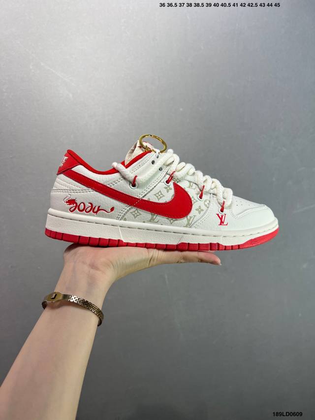 Corporate-level Nike Sb Dunk Low co-branded deconstructed drawstring shoelaces p