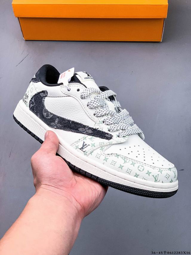 R Tyler X Louis Vuitton Lv Trainer co-branded low-top casual sneakers, overseas