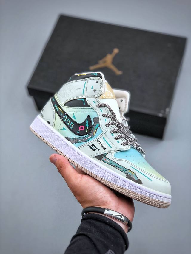 Corporate-level Nike Court Vision Lo 'Diy' custom low-top versatile breathable c