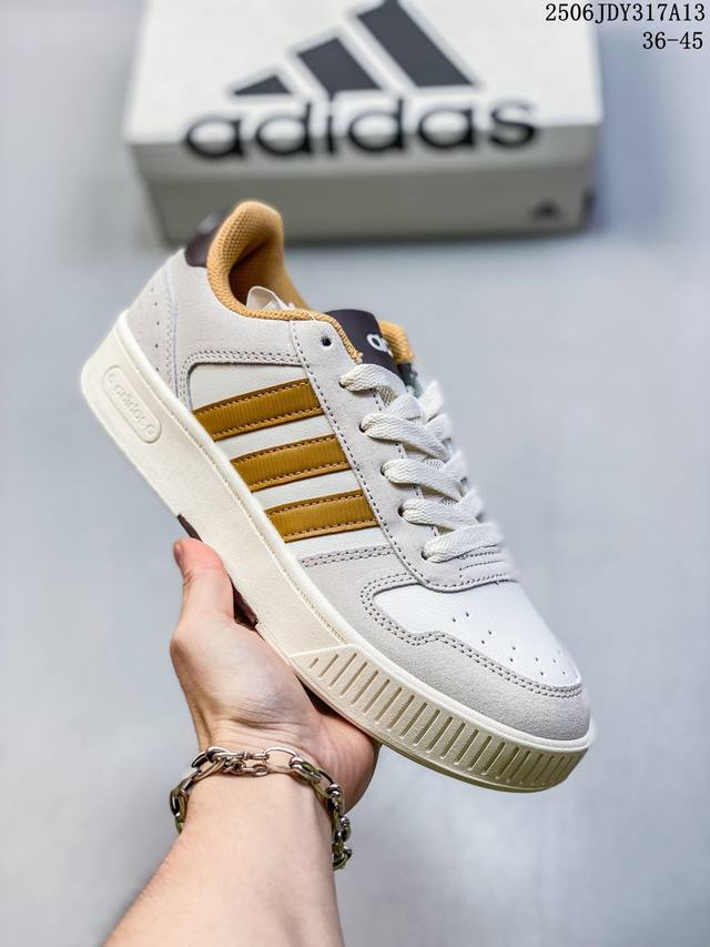 Adidas Gazelle Indoor shell toe clover casual non-slip wear-resistant low-top sn