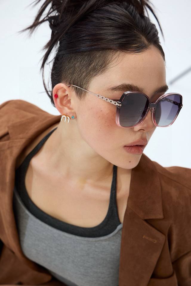 Chanel Xiaoxiang Chanel rubber band New titanium steel Logo rubber band hair rin
