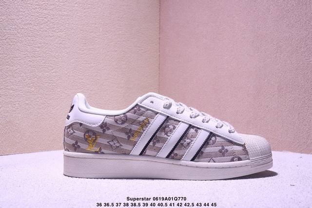 Corporate-level Adidas Adidas Originals Superstar Shell Toe Series Low-top Class