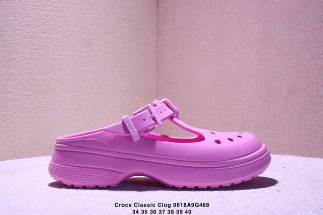 Crocs Classic Clog Crocs full range of casual beach sandals with hole-shaped sli