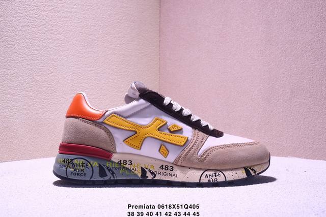Premiera series Premiera sneakers Italian luxury shoe brand Premiera Lander Trai