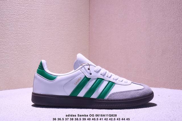 Ad Original Samba Og Retro classic lightweight sneakers white green Ig1024 Produ