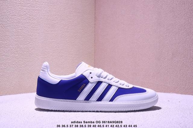 Ad Original Samba Og Retro classic lightweight sneakers white green Ig1024 Produ