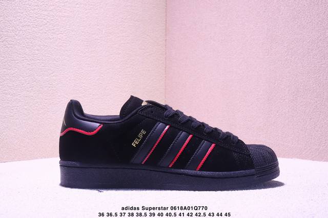 Adidas Originals Superstar non-slip wear-resistant lightweight breathable low-to