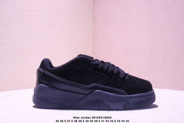Who Decides War x Nike Jordan Flight Court Ate with non-slip wear-resistant low-
