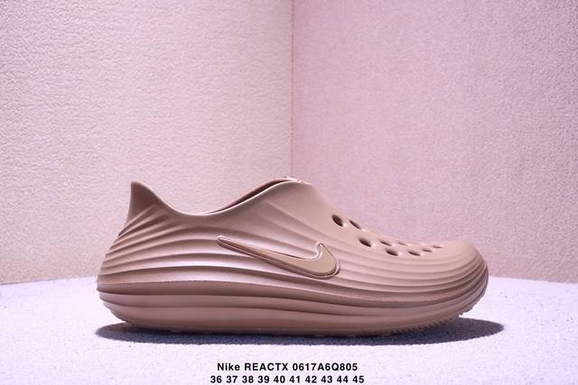 Nike men's shoes summer 2025 new Reactx Rejuven8 hole shoes casual sandals Hv506
