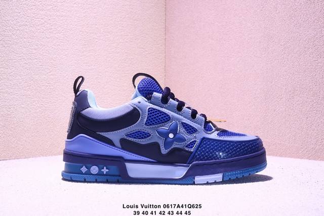genuine Louis Vuitton Trainer Sneaker Low new Lv Louis Vuitton casual sports cul