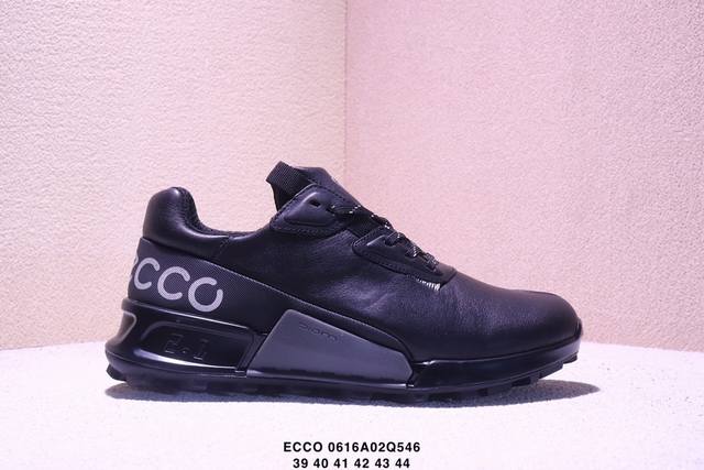 Ecco casual sports shoes men's waterproof and breathable running shoes Jianbu Bi