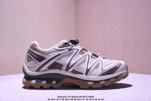 Salomon Xt-Quest Adv "Beige" Salomon Explorer series outdoor cross-country runni