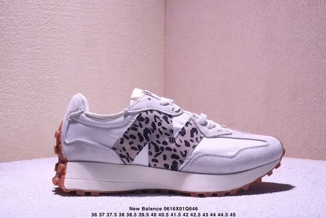 Nb New Balance Ms327 series retro leisure sports jogging shoes are made of domes