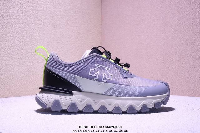 Corporate-level Descente Chron series unisex Chron retro sports casual shoes Ite