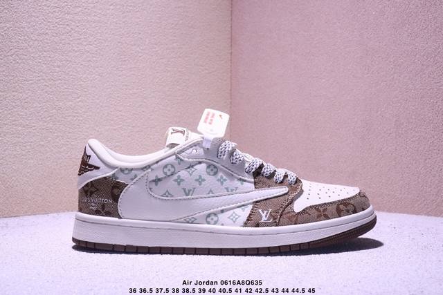 Travis Scott x Fragment Design x Jordan Air Jordan 1 Low Og Sp Lv joint "light b