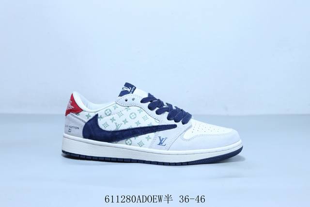 Jordan Air Jordan 1 Low Aj1 Joe 1 Low-top Retro Culture Leisure Sports Basketbal