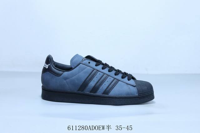 Adidas Adidas Originals Superstar non-slip wear-resistant lightweight breathable