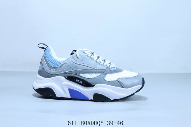 Dior Dior lace-up sneakers dad shoes lightweight foam rubber sole item number 10