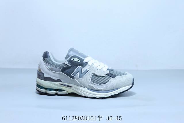 Nb Ml2002 series retro daddy style casual sports jogging shoes 611380Aduoi half