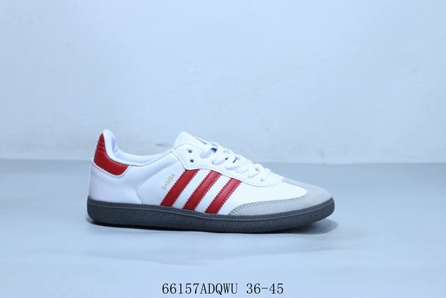 Adidas Originals Samba Vegan Og "Spd" Samba series gentleman German training foo