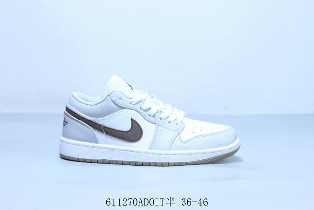 Jordan Air Jordan 1 Low Aj1 Joe 1 Low-top Retro Culture Leisure Sports Basketbal