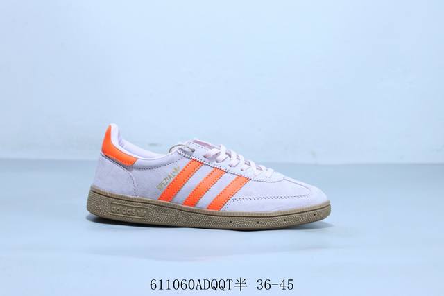 Adidas Spezial retro casual sneakers are made of pig leather and cow tendon wear