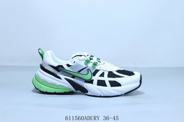 Nike V2K Run running shoes retro trend mesh breathable sports shoes 611560Adury