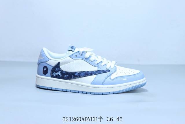 Jordan Air Jordan 1 Low Aj1 Joe 1 Low-top Retro Culture Leisure Sports Basketbal