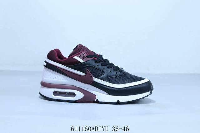 Nike Air Max Bw Og Persian Violet classic stitching casual sports air cushion ru