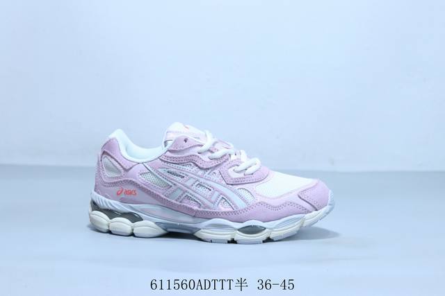 Asics Gel Nyc Asics shock absorption function running shoes 611560Adttt half 36-