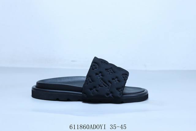 Louis Vuitton Lv summer new Velcro casual slippers 611860Adoyi 35-45
