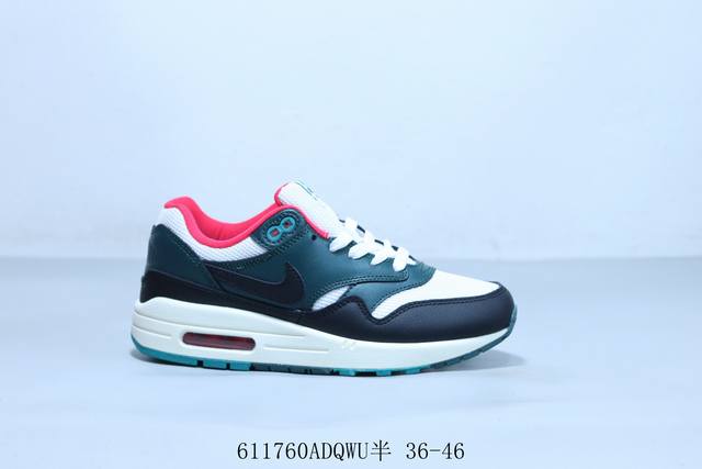 Nike Air Max 1 Prm small cushion retro casual running shoes 611760Adqwu half 36-