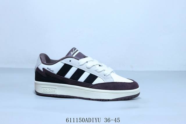 Adidas Wcard Adv Shark Bread Series Low-top Retro Lace-up All-match Casual Sport